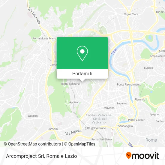 Mappa Arcomproject Srl