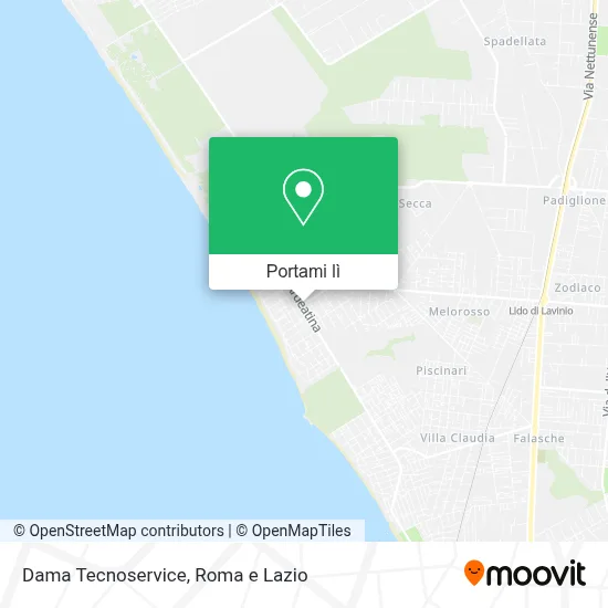 Mappa Dama Tecnoservice