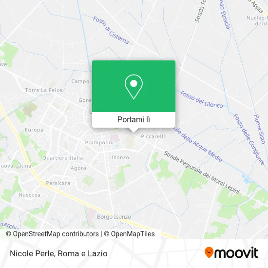 Mappa Nicole Perle
