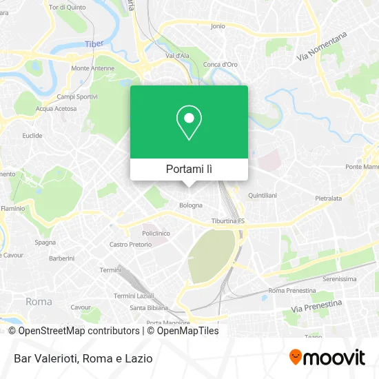 Mappa Bar Valerioti