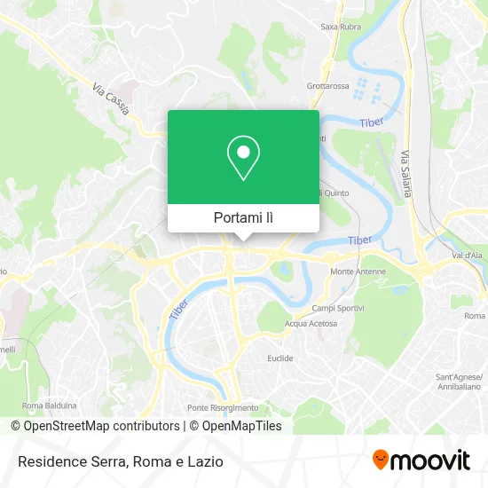 Mappa Residence Serra