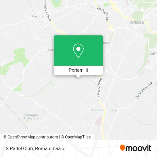 Mappa S Padel Club