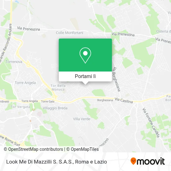 Mappa Look Me Di Mazzilli S. S.A.S.