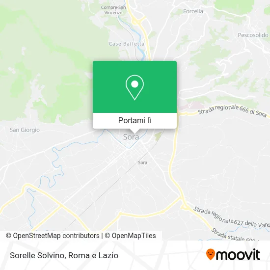 Mappa Sorelle Solvino