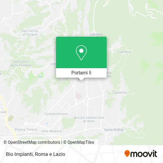Mappa Bio Impianti