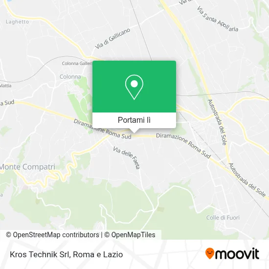 Mappa Kros Technik Srl