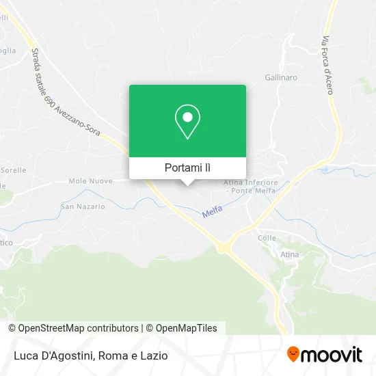 Mappa Luca D'Agostini