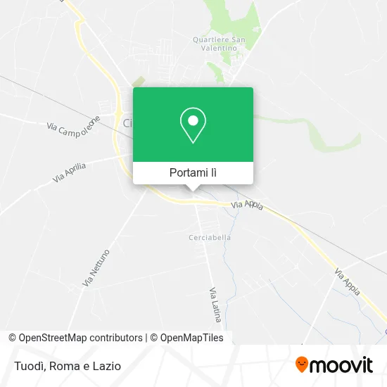 Mappa Tuodì