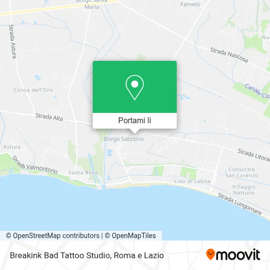 Mappa Breakink Bad Tattoo Studio