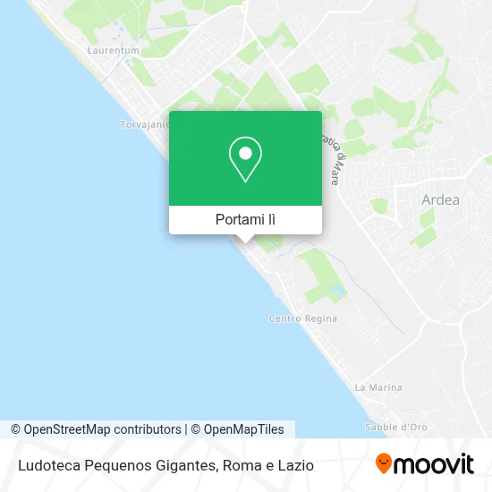 Mappa Ludoteca Pequenos Gigantes