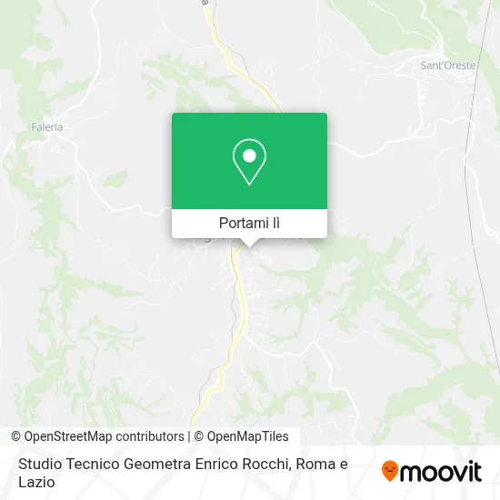Mappa Studio Tecnico Geometra Enrico Rocchi