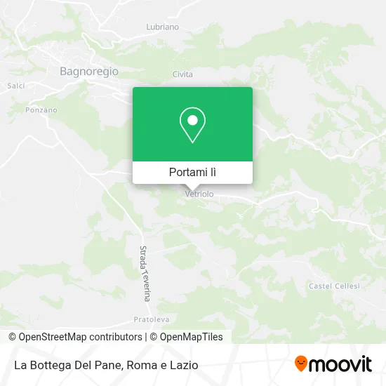 Mappa La Bottega Del Pane