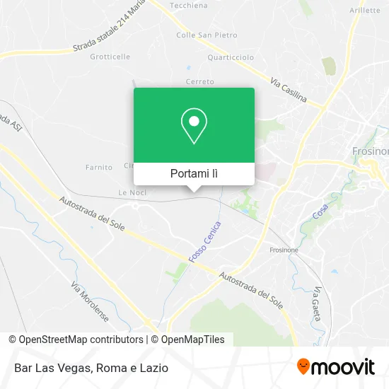 Mappa Bar Las Vegas