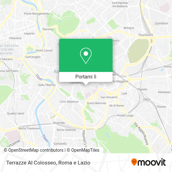 Mappa Terrazze Al Colosseo