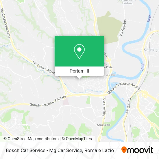 Mappa Bosch Car Service - Mg Car Service