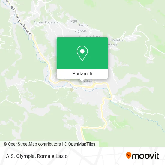 Mappa A.S. Olympia