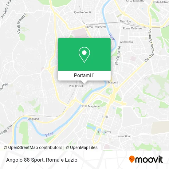 Mappa Angolo 88 Sport