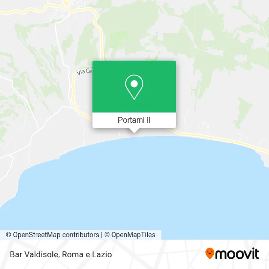 Mappa Bar Valdisole