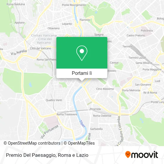 Mappa Premio Del Paesaggio