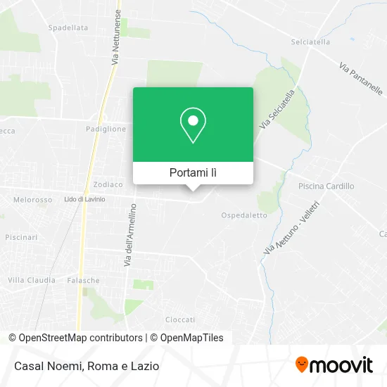 Mappa Casal Noemi