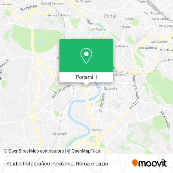 Mappa Studio Fotografico Paravano