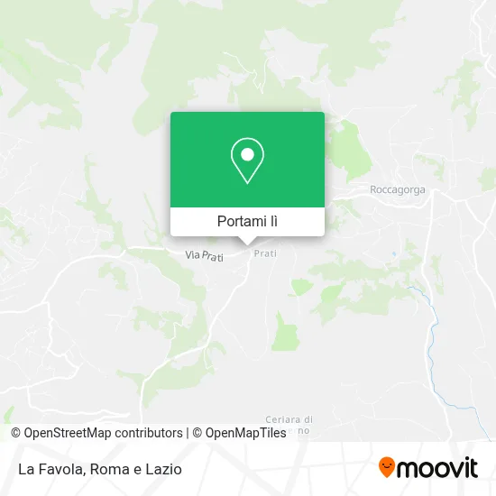 Mappa La Favola