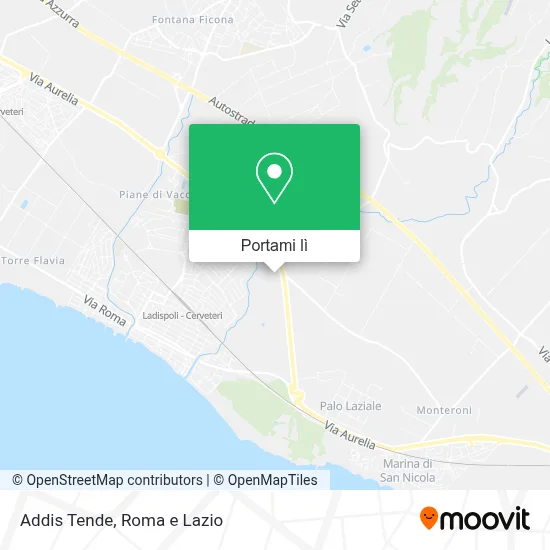 Mappa Addis Tende