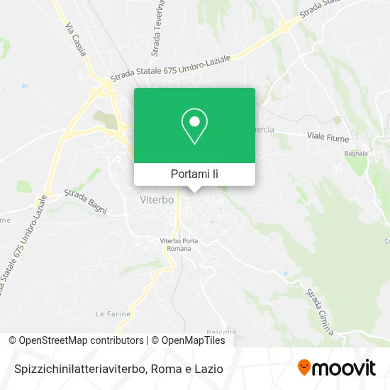 Mappa Spizzichinilatteriaviterbo