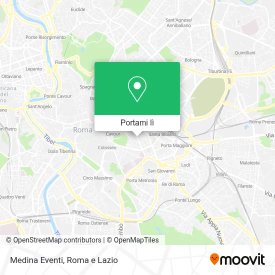 Mappa Medina Eventi
