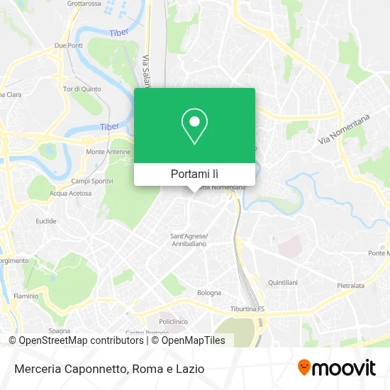 Mappa Merceria Caponnetto