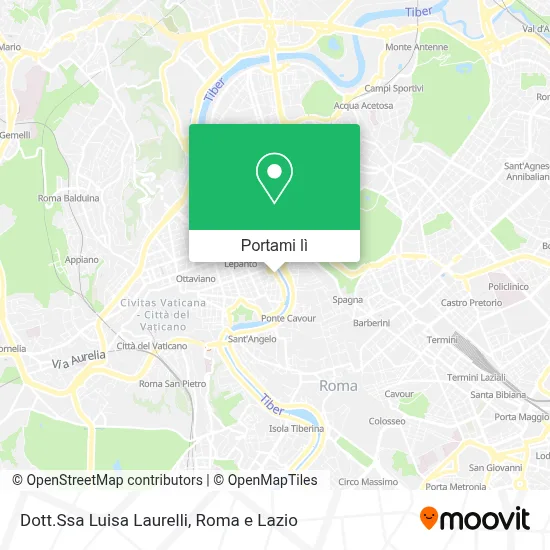 Mappa Dott.Ssa Luisa Laurelli