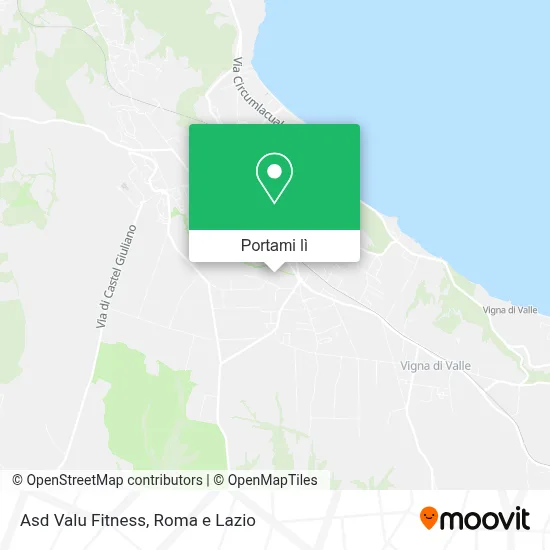 Mappa Asd Valu Fitness