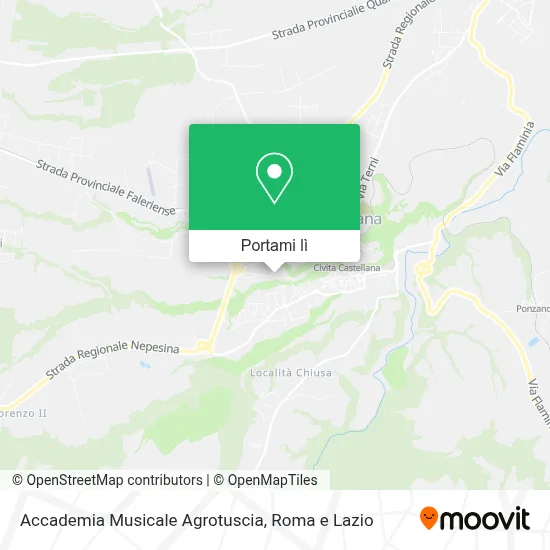 Mappa Accademia Musicale Agrotuscia
