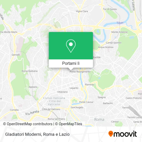 Mappa Gladiatori Moderni