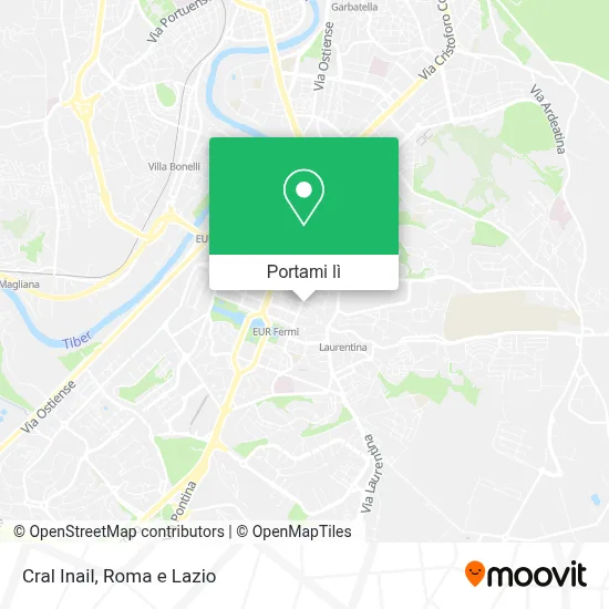 Mappa Cral Inail