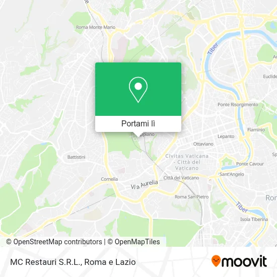 Mappa MC Restauri S.R.L.