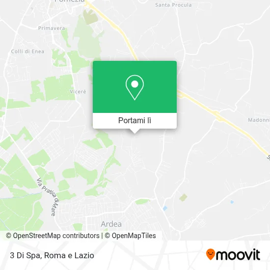 Mappa 3 Di Spa
