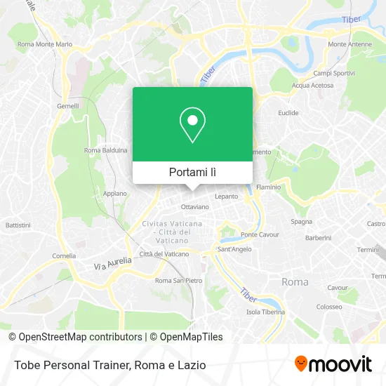 Mappa Tobe Personal Trainer