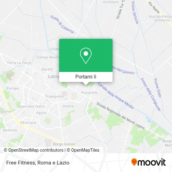 Mappa Free Fitness