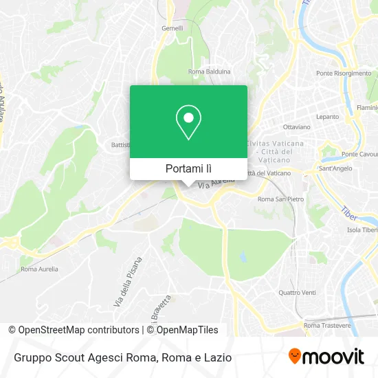 Mappa Gruppo Scout Agesci Roma