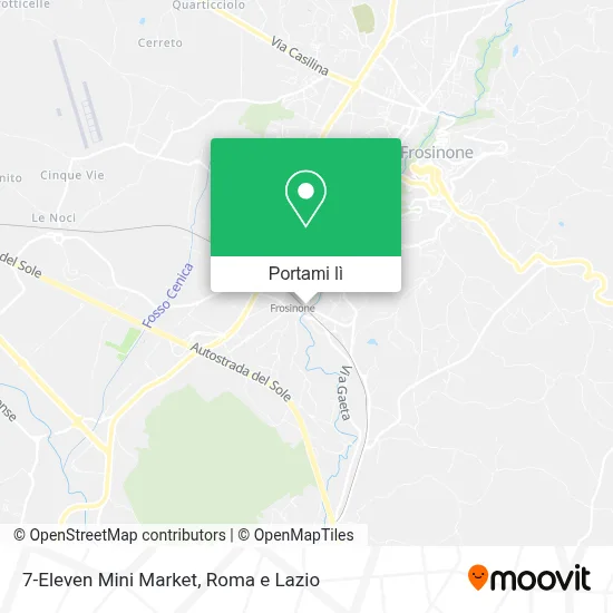 Mappa 7-Eleven Mini Market