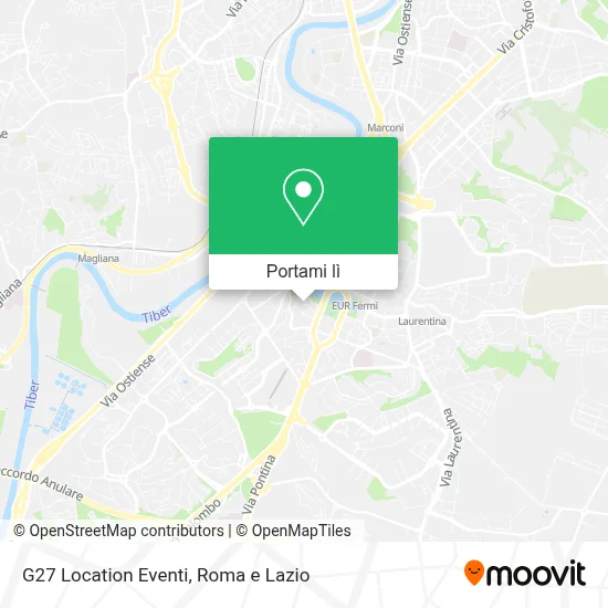 Mappa G27 Location Eventi