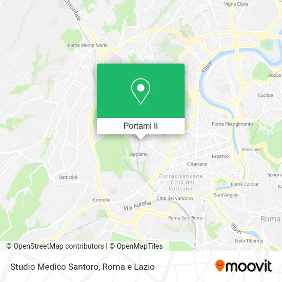 Mappa Studio Medico Santoro