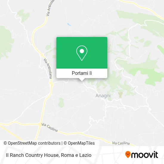 Mappa Il Ranch Country House