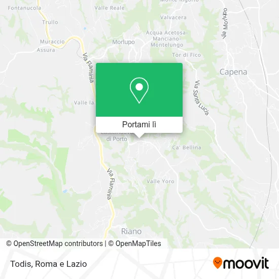 Mappa Todis