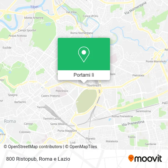 Mappa 800 Ristopub
