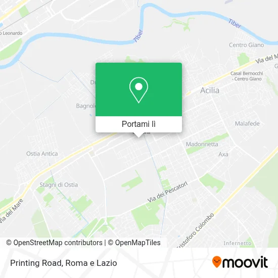 Mappa Printing Road