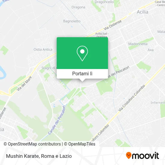 Mappa Mushin Karate