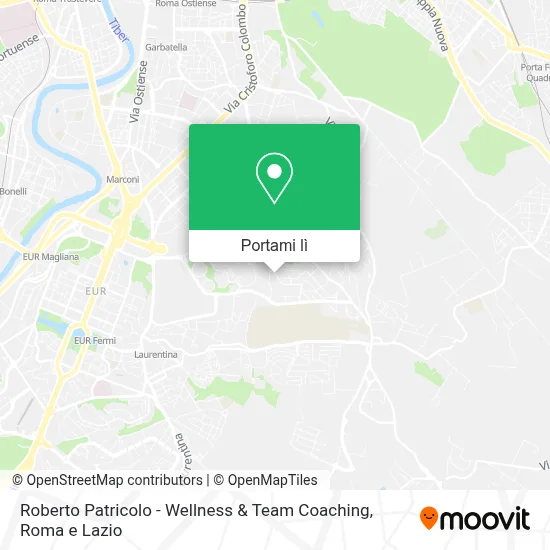 Mappa Roberto Patricolo - Wellness & Team Coaching