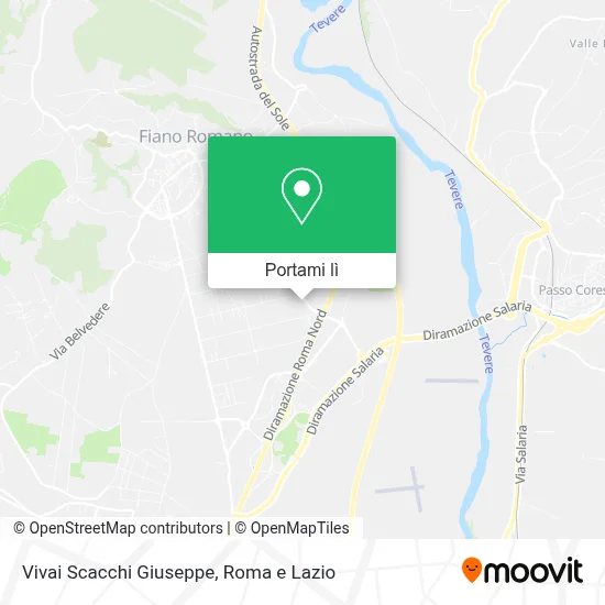 Mappa Vivai Scacchi Giuseppe